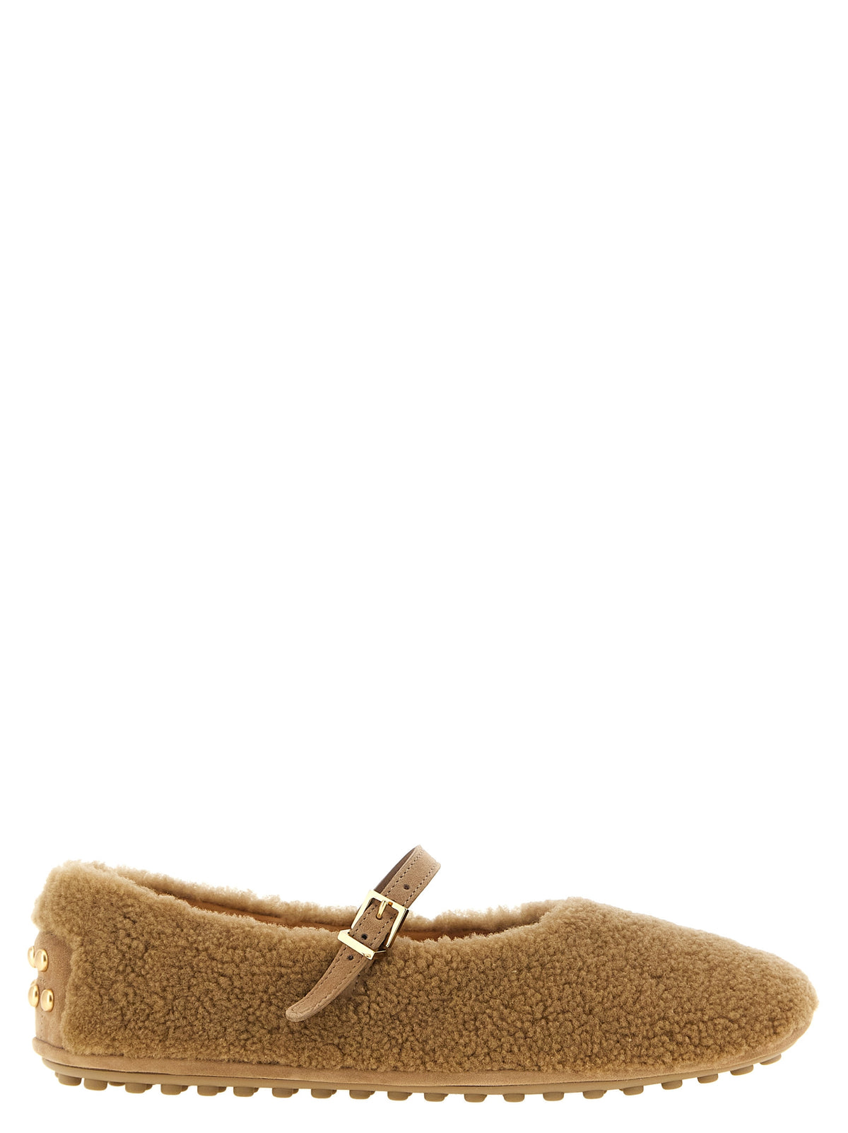 TOD'S Tod's Women 'Gommine' Sheepskin Ballet Flats