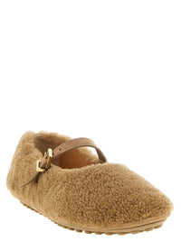 TOD'S Tod's Women 'Gommine' Sheepskin Ballet Flats
