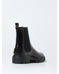 Tod's Chelsea Boots Lug Sole Women Black Ankle Boots