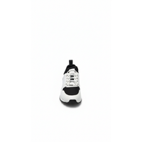 Tods Leather and Textile Low-Top Sneakers with Studded Heel