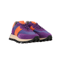 TODS Tods Womens Purple Multi Sneaker