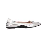 TODS Tods Womens Silver Ballerina