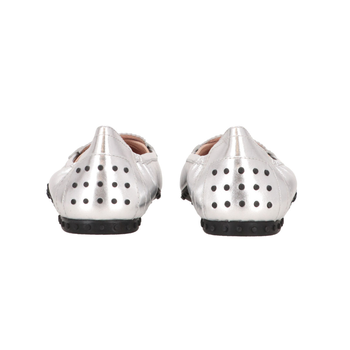 TODS Tods Womens Silver Ballerina