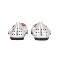 TODS Tods Womens Silver Ballerina