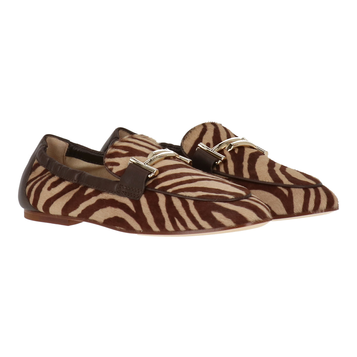 Tod's womens Brown Loafers