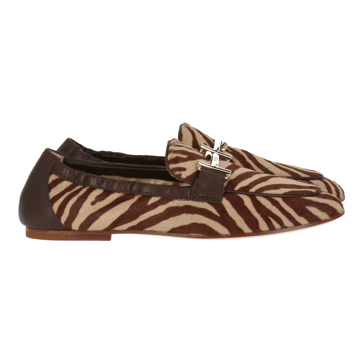 Tod's womens Brown Loafers