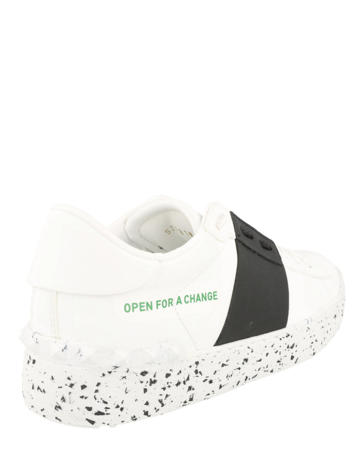 Valentino Valentino Mens Open For A Change Faux Leather Low-Top Sneakers