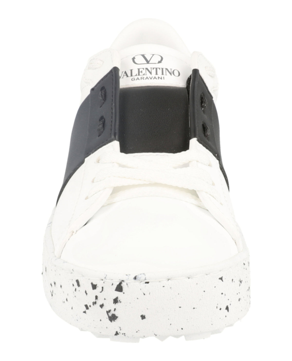 Valentino Valentino Mens Open For A Change Faux Leather Low-Top Sneakers