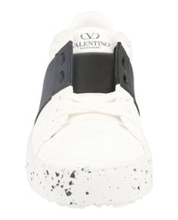 Valentino Valentino Mens Open For A Change Faux Leather Low-Top Sneakers