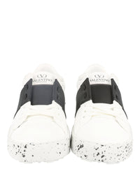 Valentino Valentino Mens Open For A Change Faux Leather Low-Top Sneakers