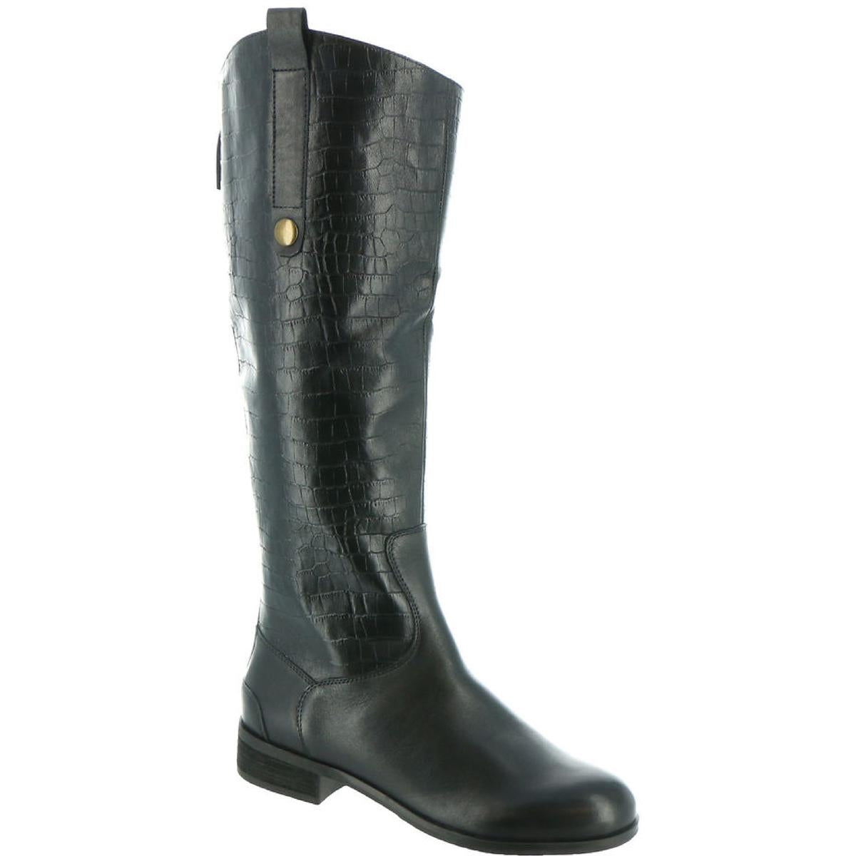 Array Womens Derby Leather Knee-High Riding Boots