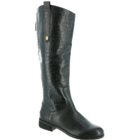 Array Womens Derby Leather Knee-High Riding Boots
