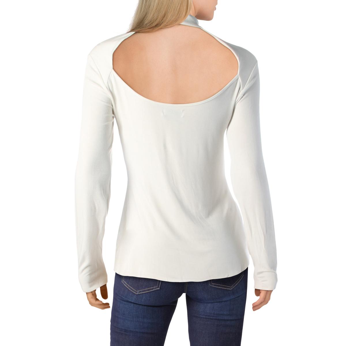 Womens Raw Hem Open Back Crop Top