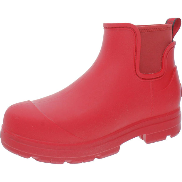 Droplet Womens Pull On Outdoors Rain Boots