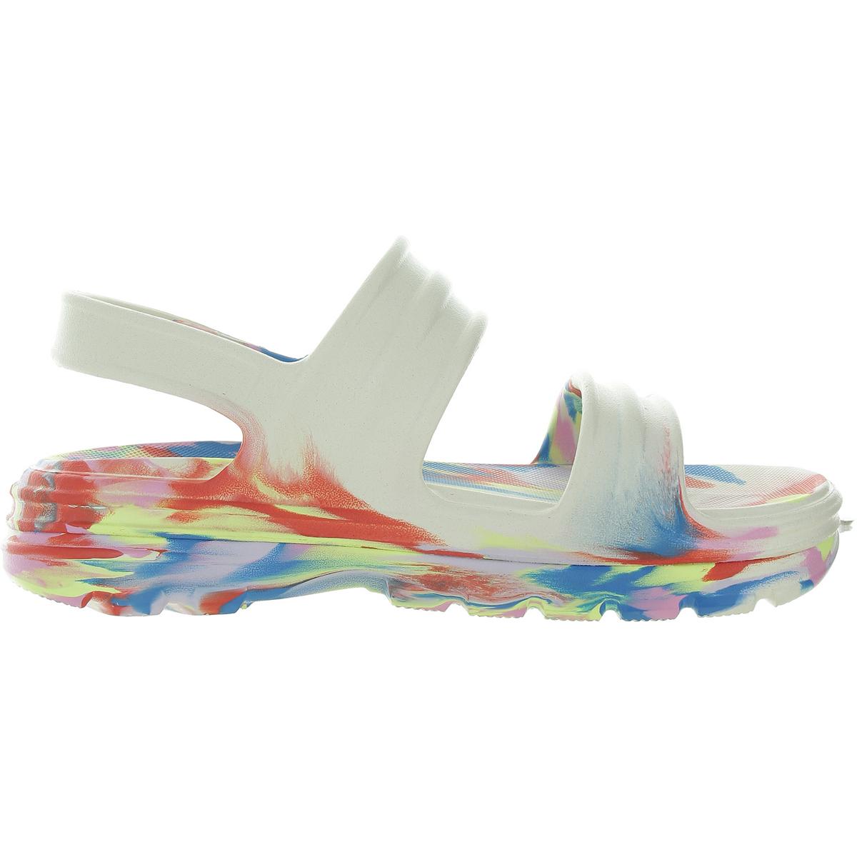 W BLOOM ALGAE FOAM MARBLE SANDAL Womens Laceless Man Made Strappy Sandals