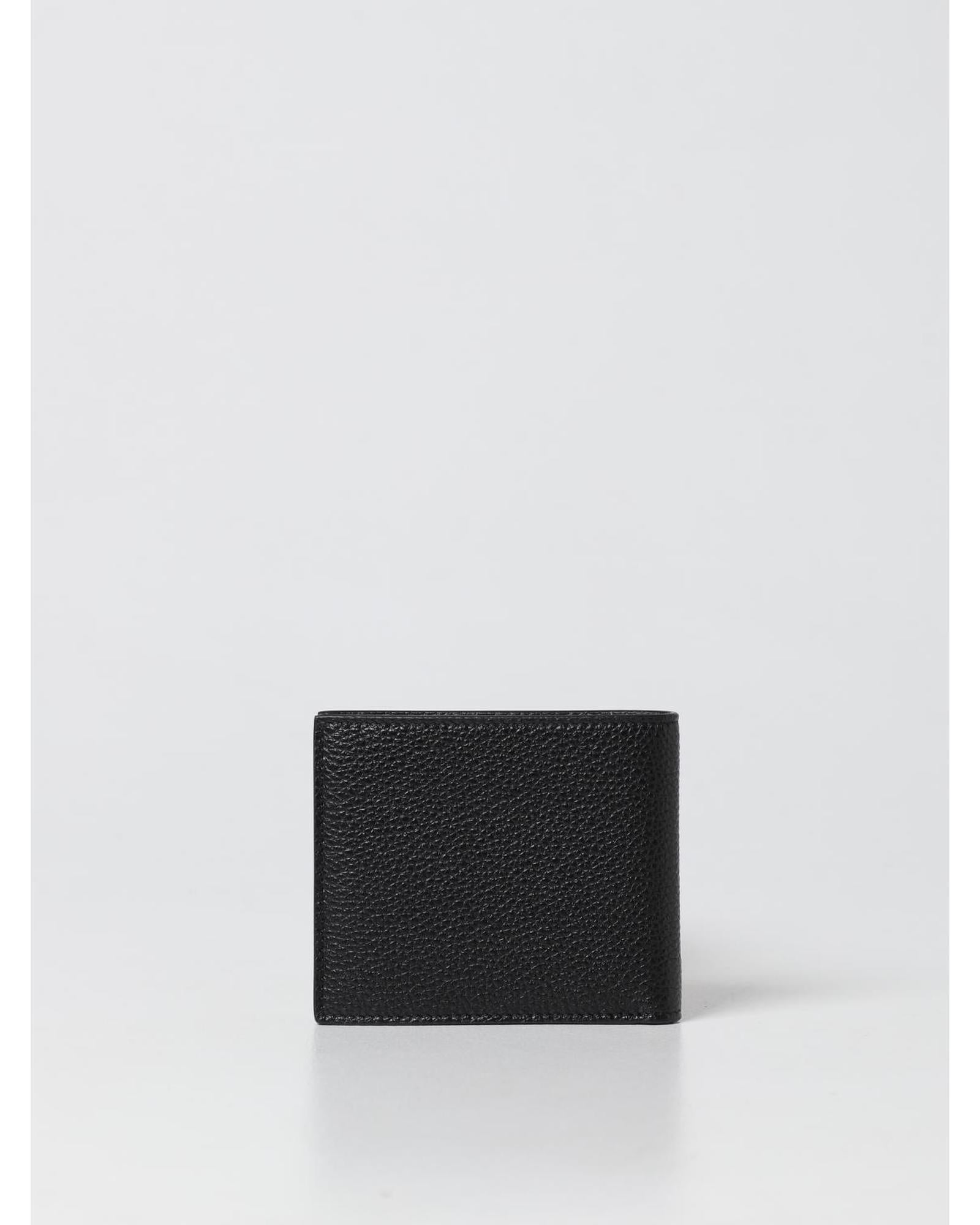 Tom Ford Leather Bifold Wallet Men Black