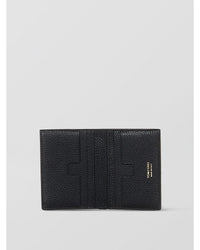 Tom Ford Leather Bifold Wallet Men Black