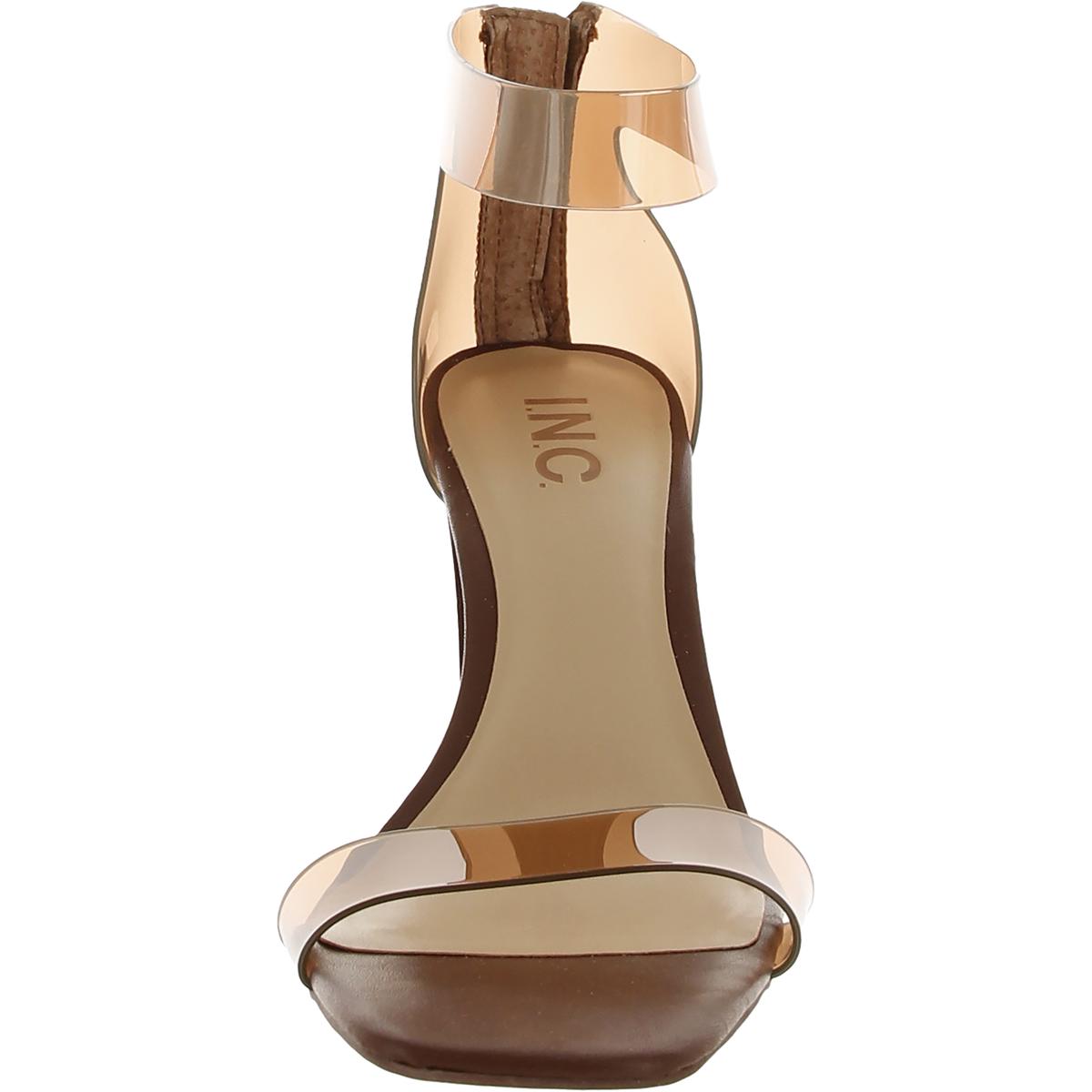 Makenna Womens Faux Leather Ankle Strap
