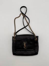 YSL MINI NOLITA IN LAMBSKIN 6727381 - BLACK Small