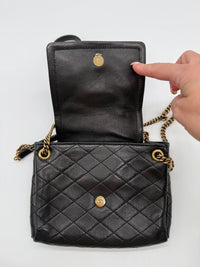 YSL MINI NOLITA IN LAMBSKIN 6727381 - BLACK Small
