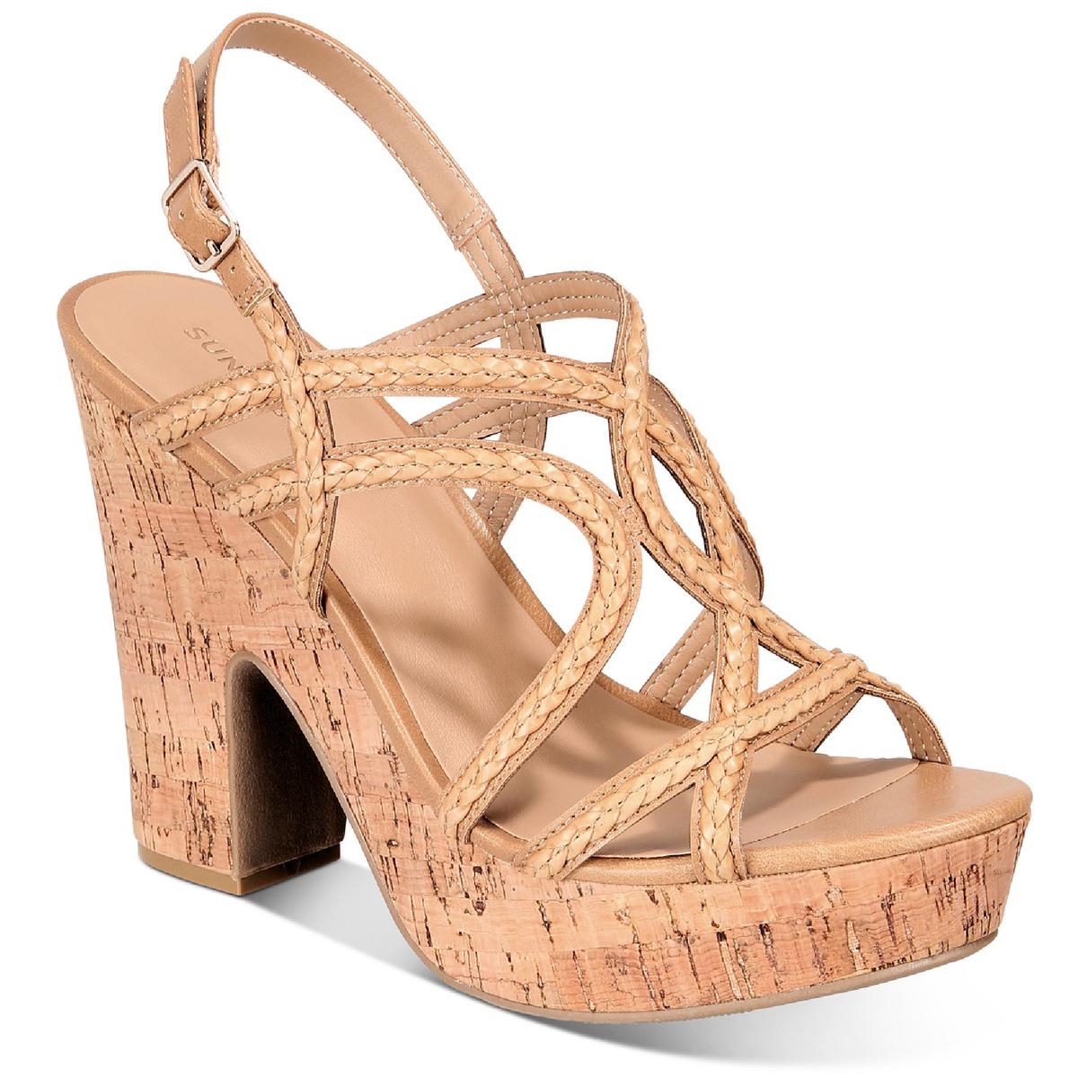 Nadiya Womens Woven Dress Sandals