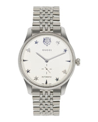 Gucci Unisex-Adult Stainless Steel 40mm Bracelet Fashion Watch