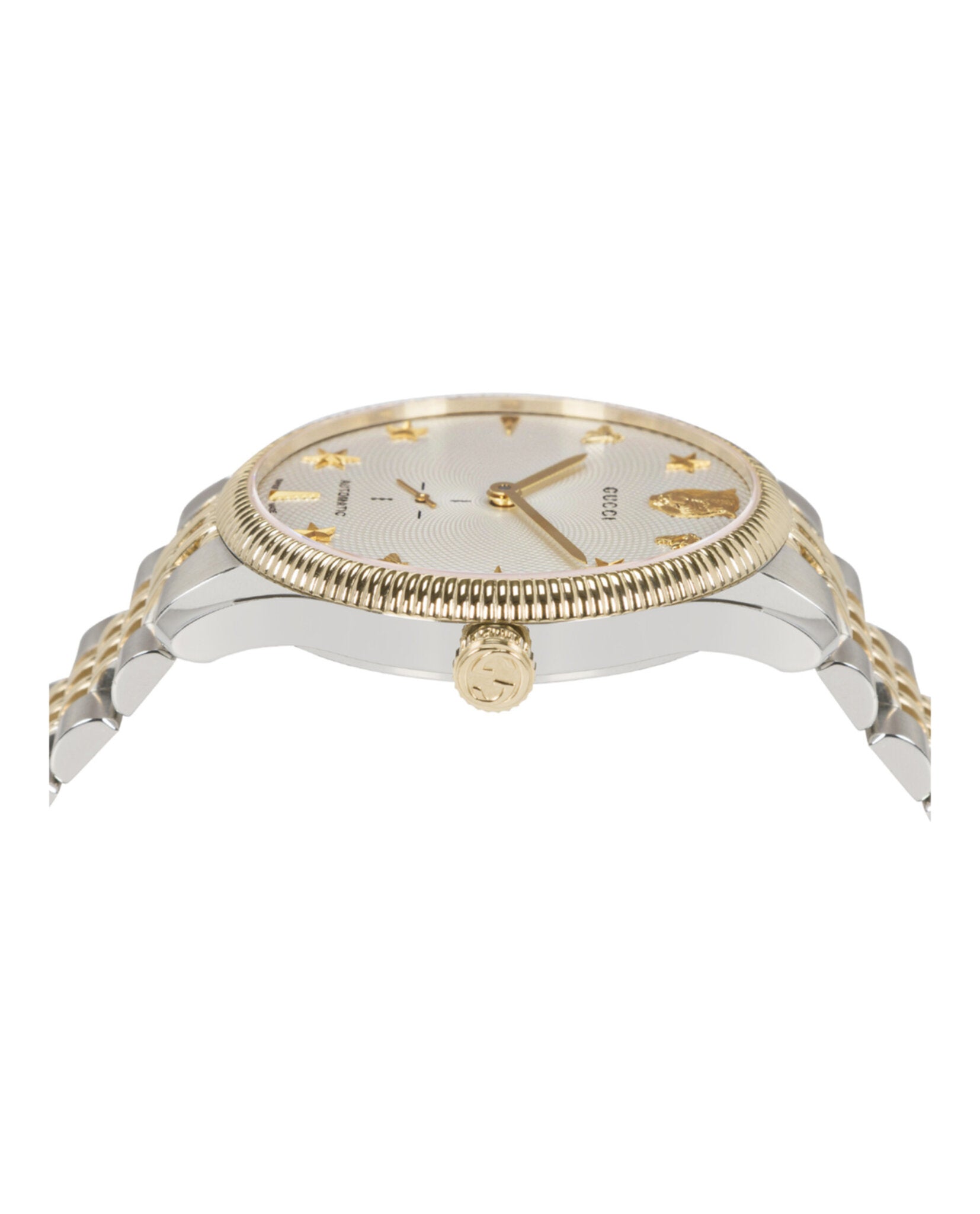 Gucci Unisex-Adult Two Tone 40mm Bracelet Fashion Watch
