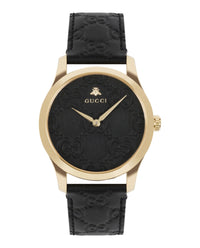 Gucci Womens Gold 38mm Strap Fashion Watch