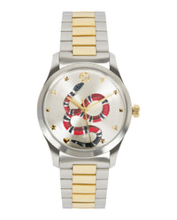 Gucci Gucci Womens  Two Tone 38mm Bracelet Fashion Watch