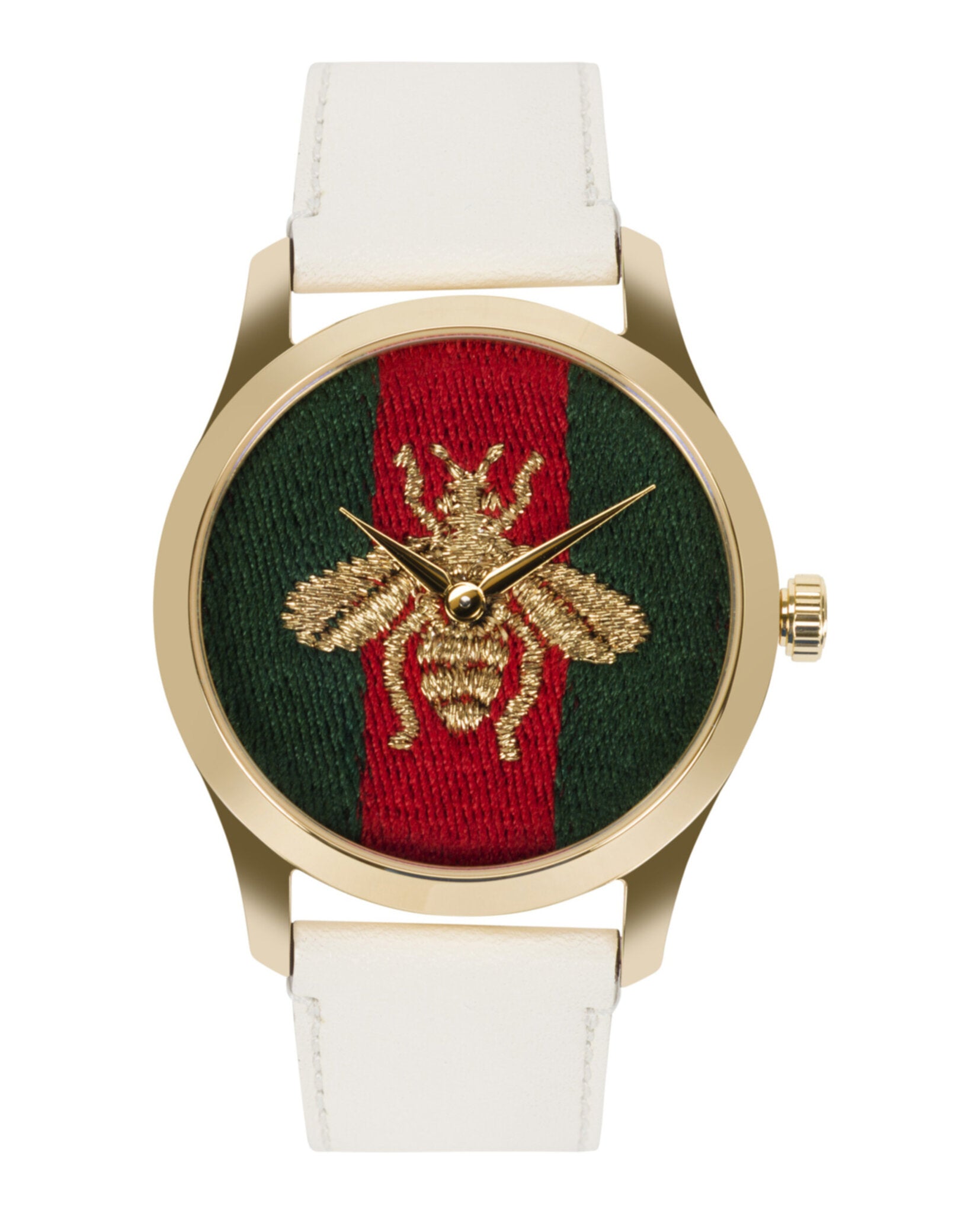 Gucci Gucci Womens  Gold 38mm Strap Fashion Watch