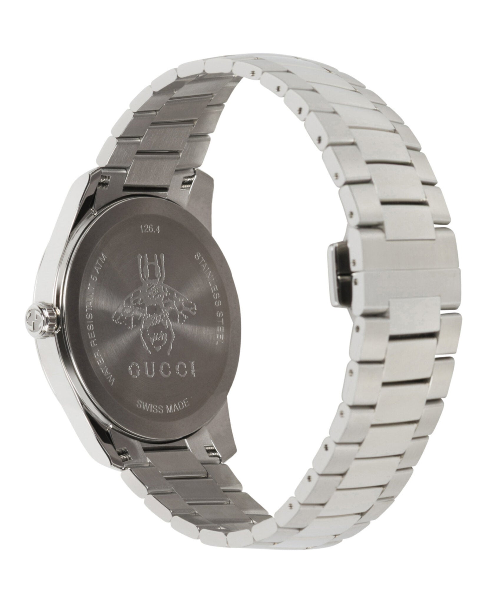 Gucci Womens Stainless Steel 38mm Bracelet Fashion Watch