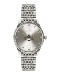 Gucci Womens Stainless Steel 36mm Bracelet Fashion Watch