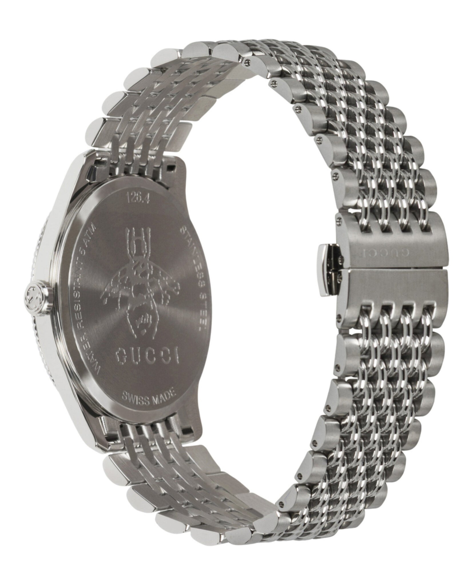 Gucci Womens Stainless Steel 36mm Bracelet Fashion Watch