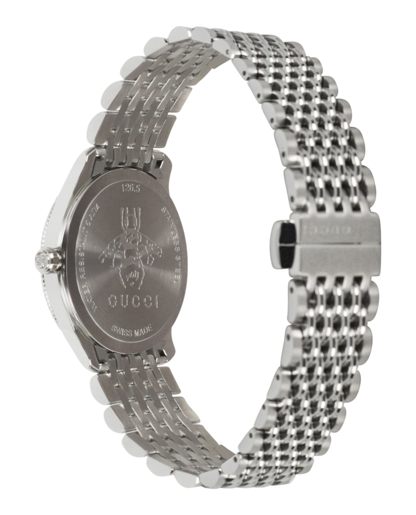 Gucci Womens Stainless Steel 29mm Bracelet Fashion Watch