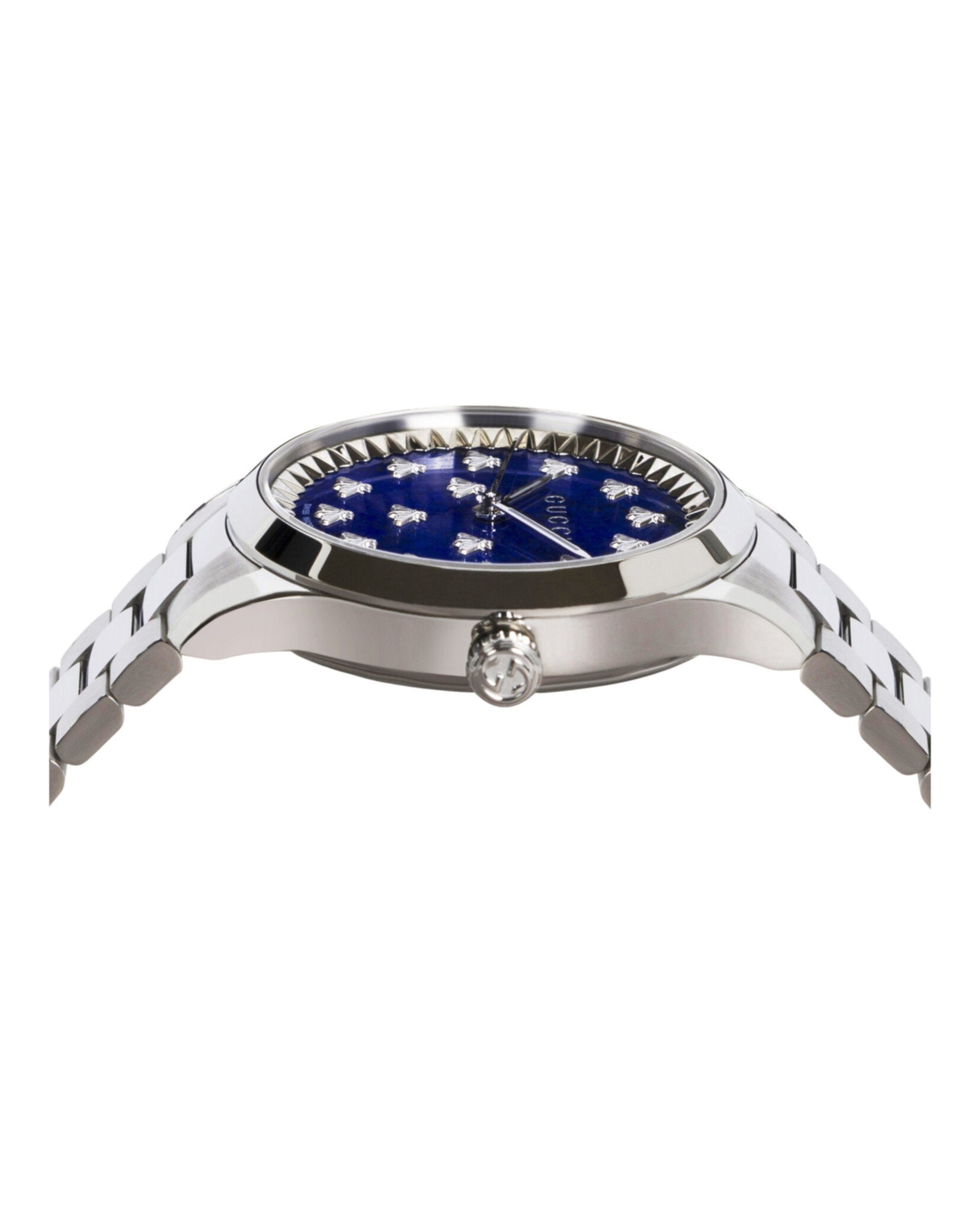 Gucci Womens Stainless Steel 32mm Bracelet Fashion Watch