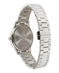 Gucci Womens Stainless Steel 32mm Bracelet Fashion Watch