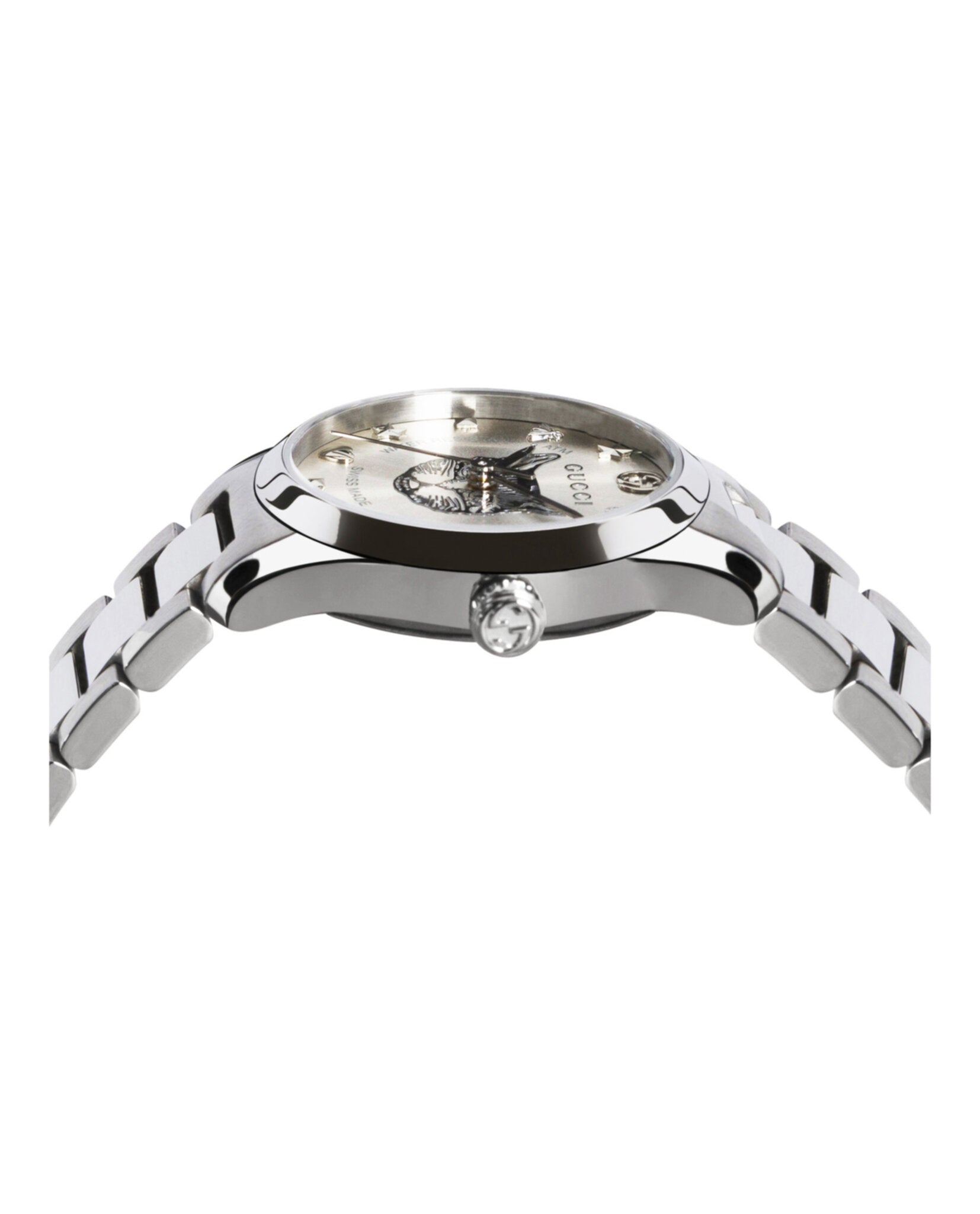 Gucci Womens Stainless Steel 27mm Bracelet Fashion Watch