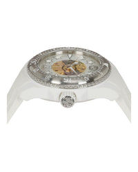 Gucci Gucci Mens  White 40mm Strap Fashion Watch