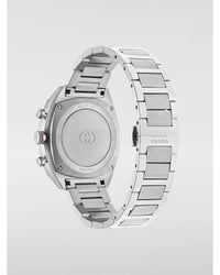 Gucci 25H Chronograph Watch Women Silver Watches