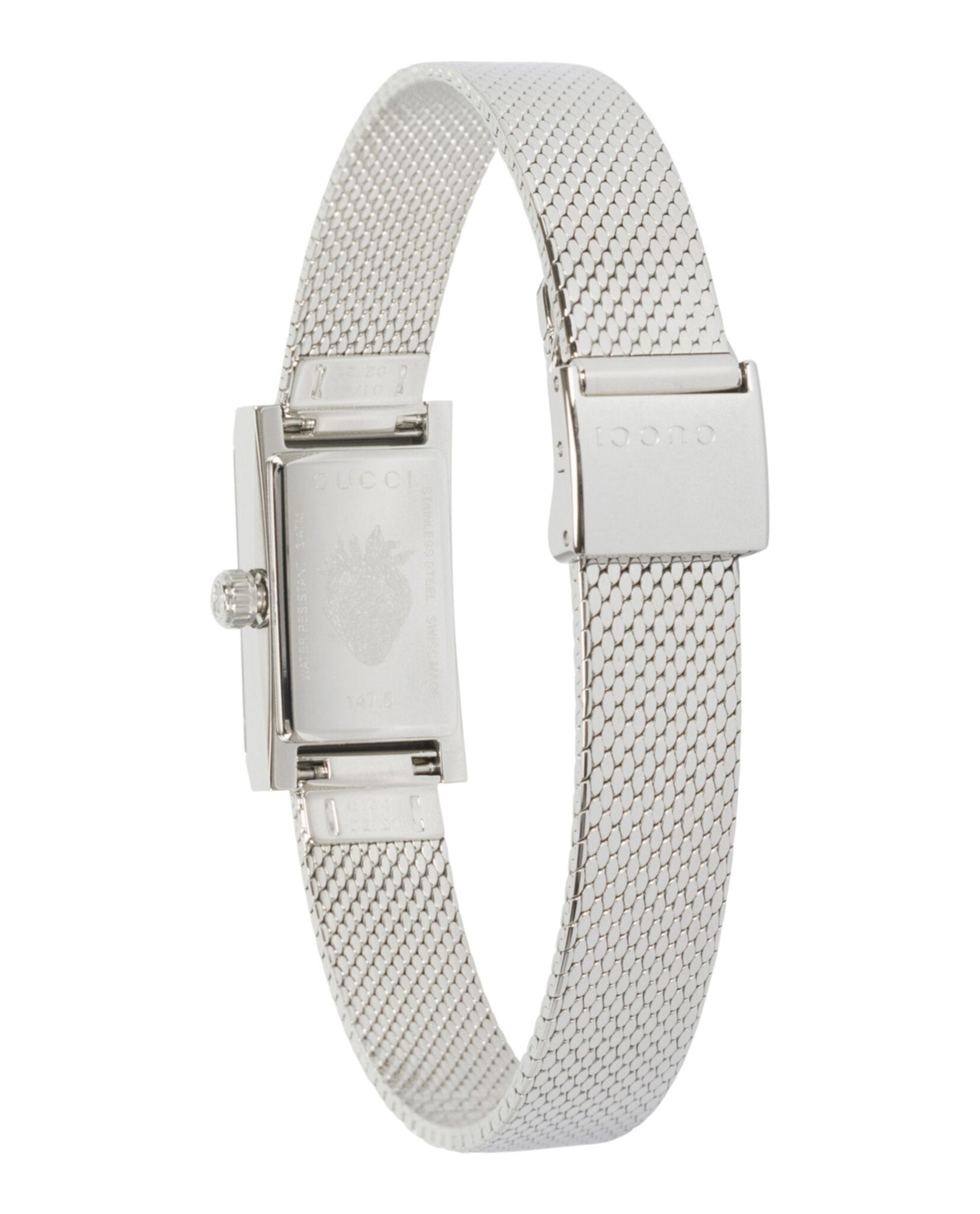 Gucci Gucci Womens  Stainless Steel 14mm Bracelet Fashion Watch