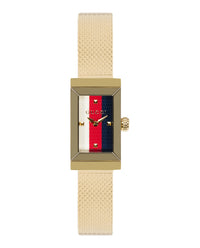 Gucci Womens Gold 14mm Bracelet Fashion Watch