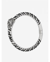 Gucci Tiger Head Bracelet Watch Men Silver Wrist Watches