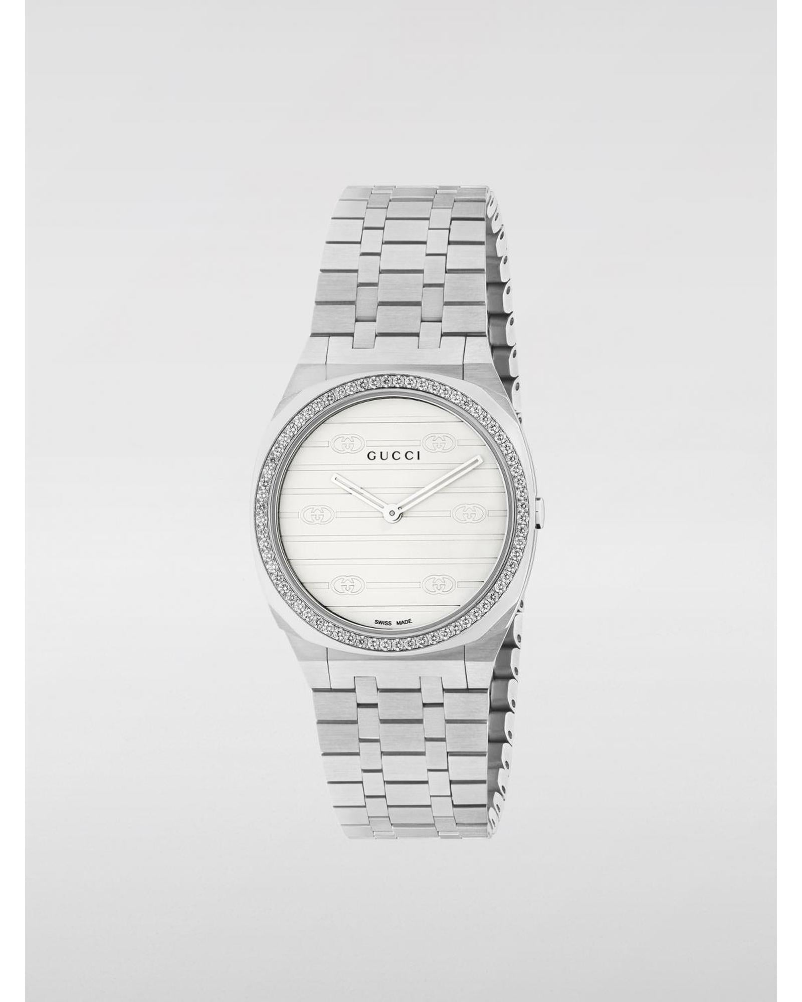 Gucci GTimeless Diamond Watch Women Steel Watches