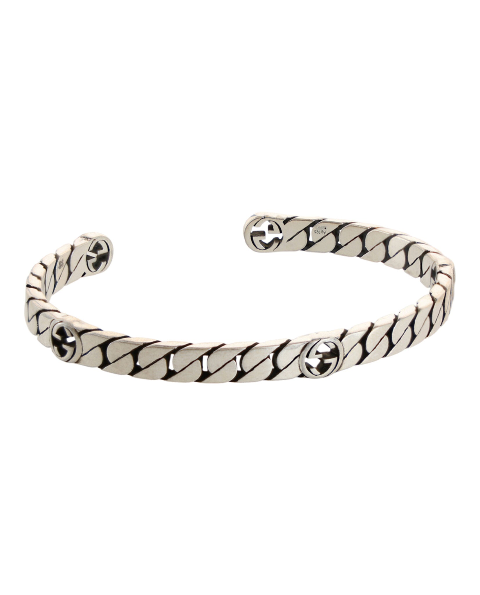 Gucci Unisex-Adult Interlocking G Cuff Bracelet