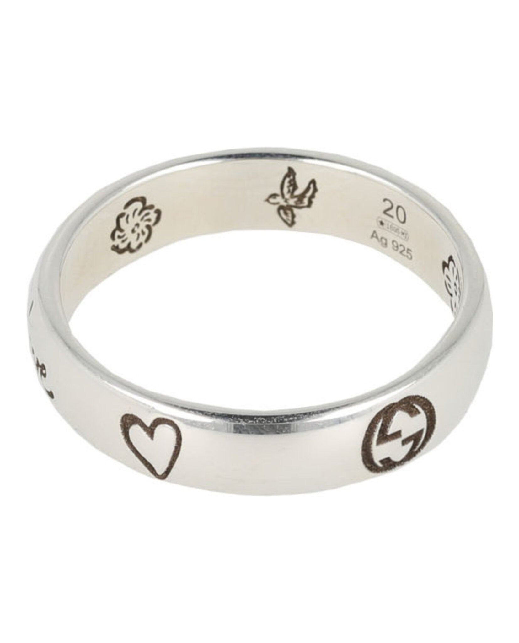 Gucci Gucci Womens Blind for Love Ring