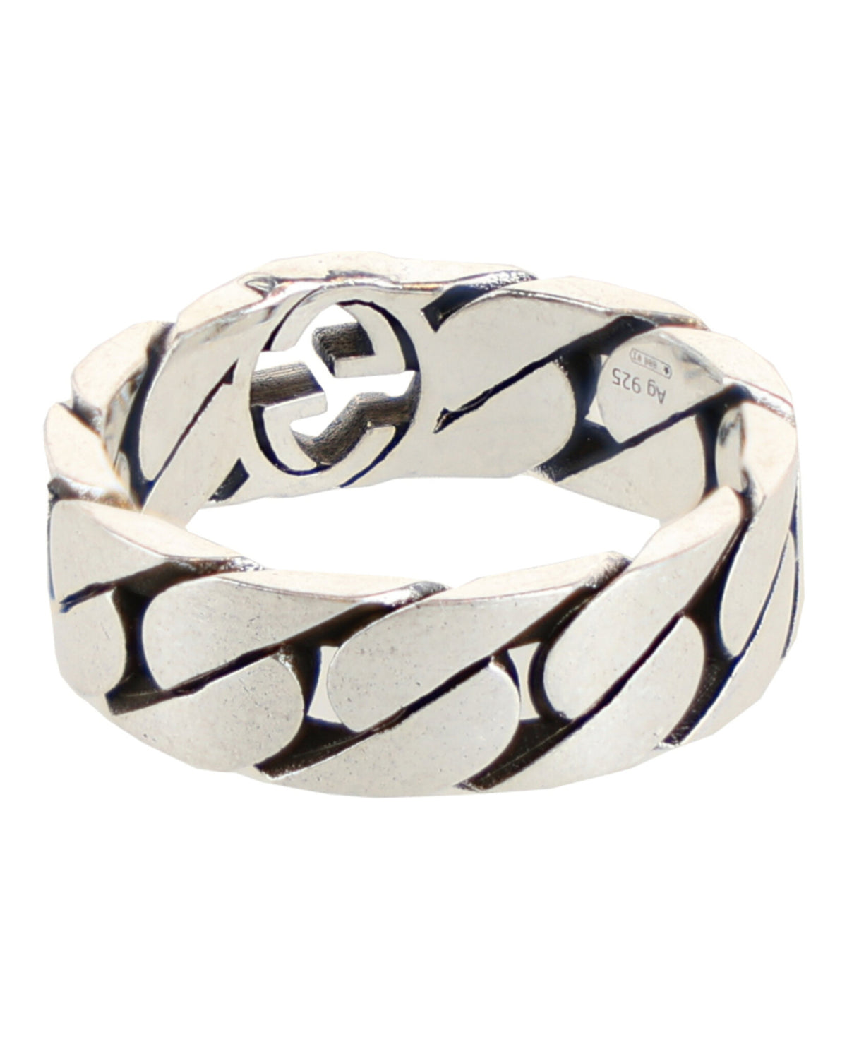 Gucci Unisex-Adult Interlocking G Chain-Link Ring