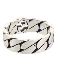 Gucci Unisex-Adult Interlocking G Chain-Link Ring