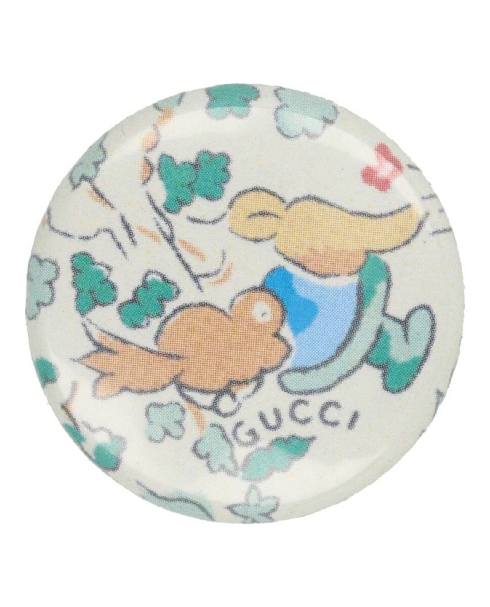 Gucci Womens X Liberty London Floral And Animal Print Brooch