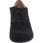 Leona Womens Faux Suede Lace Up Booties