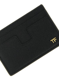 Tom Ford Men Small Grain Leather Cardholder